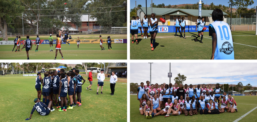 Skill Hire APY Lands U18 Football initiative