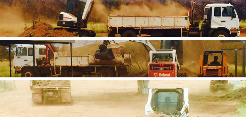 Heavy machinery clean up