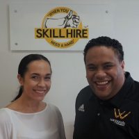 Jacinta's first day at Skill Hire!
